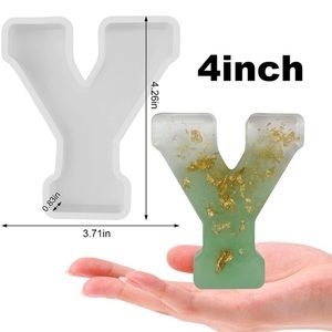 New Alphabet Resin Molds-Y